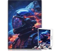 Magnifique Puzzle de 1000 pièces sur Le thème de l'espace, idéal pour développer sa dextérité et Offrir Un Cadeau attentionné pour des Moments de Bonheur Dimensions:38x26cm