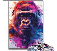 Magnifique Puzzle Gorille de 2000 pièces pour Adultes et Adolescents, pour Un Moment de détente inoubliable Chaque pièce est Unique - Jeu Familial Stimulant (70x100cm)