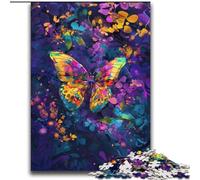Magnifique Puzzle Papillon coloré de 2000 pièces pour Adultes et Adolescents, Jouet éducatif et décompressant pour Anniversaire et Noël (70x100cm)
