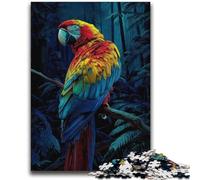Magnifique Puzzle Perroquet 2000 pièces pour Adolescents et Adultes, Jeu Familial Anti-Stress, défi Difficile, Collection d'artistes, Beaux-Arts (70x100cm)