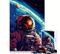 Magnifique Puzzle Pixel Art Spatial de 1000 pièces pour Adultes activité relaxante et stimulante pour la mémoire, Assemblage sans Couture, pour Les fêtes (50x75cm)