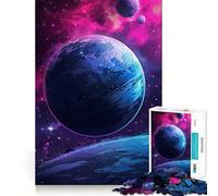 Magnifique Puzzle Spatial Galaxie 1000 pièces pour Adultes,Jeu de mémoire Stimulant,qualité Professionnelle,activité de découpage conviviale (38x52cm)