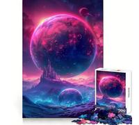 Magnifique Puzzle Spatial Galaxie 1000 pièces pour Adultes, réflexion stratégique, évasion paisible, Assemblage précis, (38x52cm)