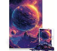 Magnifique Puzzle Spatial Galaxie pour Adolescents, 1000 pièces, Casse-tête apaisant, Passe-Temps Solide, Cadeau attentionné (38x52cm)