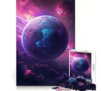 Magnifique Puzzle Spatial Galaxie pour Adolescents, 1000 pièces, Concentration mentale, détente, (38x26cm)