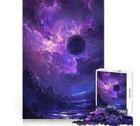 Magnifique Puzzle Spatial Galaxie pour Adultes, 1000 pièces, Exercice Intelligent, Moment de détente, Bords précis, pour Les fêtes (38x26cm)