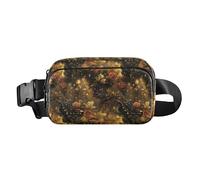 Magnifique sac banane tendance Black Panther pour homme et femme - Grande capacité - Avec sangle réglable - Pour cyclisme, randonnée, gym, Magnifique Panthère Noire, 1 size