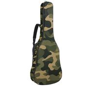 Magnifique sac pour guitare acoustique, étanche, avec plusieurs poches et couche de protection, motif camouflage, Multicolore #06, 42.9x16.9x4.7 in, Sac pour guitare