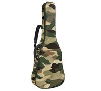 Magnifique sac pour guitare acoustique, étanche, avec plusieurs poches et couche de protection, motif camouflage, Multicolore #04, 42.9x16.9x4.7 in, Sac pour guitare