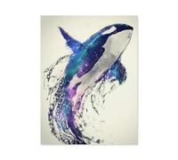 Magnifiques Animaux Baleines Bleues，Puzzle en Papier de 1000 pièces - Puzzle de Divertissement au Sol pour Adultes et Adolescents（50x70cm）-E10