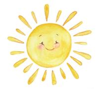 Magnifiques autocollants muraux en forme de soleil pour égayer les chambres d'enfants et les espaces de la maison