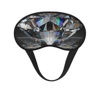 Magnifiques bijoux en diamant noir,Masques de sommeil occultants, cache-yeux couvrants, masques de sommeil anti-lumière