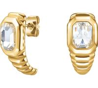 Magnifiques boucles d'oreilles demi-rondes dorées Iconic JEORG-J1129