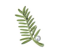 Magnifiques broches en métal sur le thème de la nature, bijoux uniques en alliage, texture en alliage, adaptées pour les fêtes et un usage quotidien, broche en forme de plante faite à la main, taille