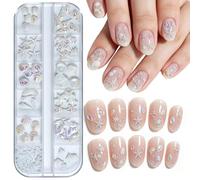 Magnifiques étoiles de mer en alliage, coquillages, décoration d'ongles, 12 variétés pour ongles créatifs et tendance