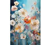 Magnifiques Fleurs - Puzzle de 2000 pièces - Cadeau créatif pour Adolescents et Adultes - 70 x 100 cm