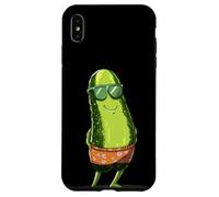 Magnifiques Lunettes de Soleil et Malles cornichons pour Les Amateurs de Vacances Coque pour iPhone XS Max