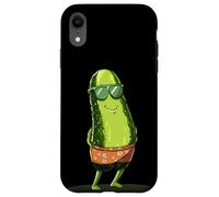 Magnifiques Lunettes de Soleil et Malles cornichons pour Les Amateurs de Vacances Coque pour iPhone XR
