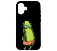 Magnifiques Lunettes de Soleil et Malles cornichons pour Les Amateurs de Vacances Coque pour iPhone 16