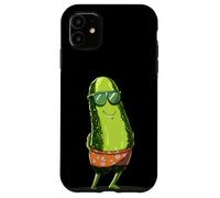 Magnifiques Lunettes de Soleil et Malles cornichons pour Les Amateurs de Vacances Coque pour iPhone 11