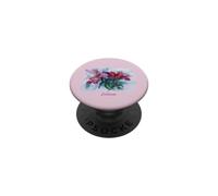 Magnifiques lys Aquarelle Rose et Rouge PopSockets PopGrip Adhésif