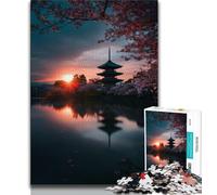 Magnifiques Montagnes et Lacs, Puzzle 1000 pièces pour Adultes et Adolescents, Jouets éducatifs, Jeux familiaux, Cadeau d'anniversaire, Cadeaux (50x75cm)