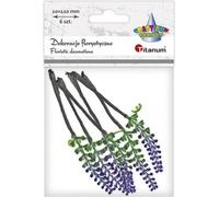 Magnifiques ornements floraux - Un accent élégant pour votre intérieur Parfaites pour toutes les occasions, d'une hauteur de 11 cm, elles ajouteront du charme et de la fraîcheur à n'importe quelle piè