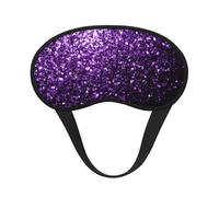 Magnifiques paillettes violettes,Masques de sommeil occultants, cache-yeux couvrants, masques de sommeil anti-lumière