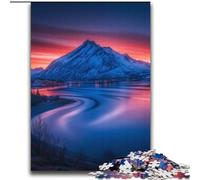 Magnifiques Puzzles de 2000 pièces pour Adultes, Montagnes et Lacs, pour Un séjour Relaxant et Relaxant, pour Un Amour de Couple Plus Intense (70x100cm)