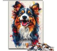 Magnifiques Puzzles de Berger Allemand pour Adolescents 1000 pièces, adaptés aux Enfants de 14 Ans et Plus Un Plaisir en Famille idéal comme Cadeau pour Toute la Famille 50x75cm