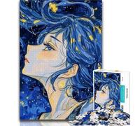 Magnifiques Puzzles de déesses animées pour Adultes et Adolescents, Jeu Stimulant et Jeu Familial idéal comme Cadeau pour Toute la Famille 50x75cm