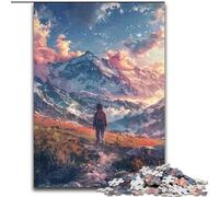Magnifiques Puzzles de Fleurs de Montagne pour Adultes 1000 pièces, Jeux Amusants, Chaque pièce est Unique - Jeu Familial Stimulant (50x75cm)