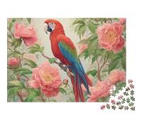 Magnifiques Puzzles de perroquets. Très stimulants et très Amusants. Le Moyen idéal de Passer Le Temps. Pièces de Puzzle décoratives 300 pièces (40 x 28 cm).