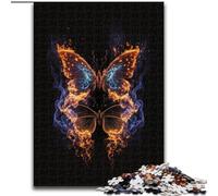 Magnifiques Puzzles Papillons pour Adultes 1000 Puzzles Jeu Familial interactif, défi cérébral, Jouet éducatif Taille 38x26cm