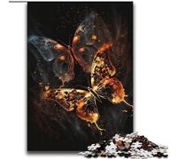 Magnifiques Puzzles Papillons pour Adultes (2000 pièces), activité familiale avec Affiche et fiche de Questions-réponses (à partir de 14 Ans) (70x100cm)