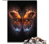 Magnifiques Puzzles Papillons pour Adultes et Adolescents (1000 pièces), Interaction Parent-Enfant intéressante pour réduire Le Stress (50x75cm)