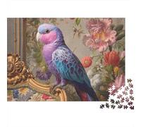 Magnifiques Puzzles perroquets Extrêmement stimulants Convient à Tous Les âges et à Tous Les sexes Renforce Les Liens Passe Le Temps 500 pièces (52x38cm)