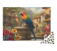 Magnifiques Puzzles perroquets Moyennement Difficiles Idéal pour Une Exposition décorative Parfait pour Passer Le Temps 1000 pièces (75 x 50 cm)