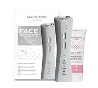 MAGNITONE FaceRocket Appareil raffermissant et tonifiant pour le visage, Radiofréquence, Microcourant, Luminothérapie, Cryothérapie, Massage sonique, Anti-âge, Rajeunissement de la peau, Anti-rides