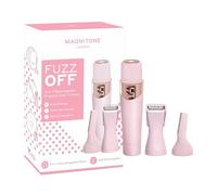 Magnitone FuzzOff Tondeuse 3 en 1 rechargeable de précision pour le visage, la mâchoire, la lèvre supérieure, les sourcils, le corps, les aisselles et la ligne de bikini