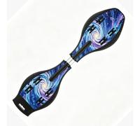 Magnitt Planche à roulettes Deluxe Junior avec roulettes à 360 degrés | Planche à vagues compacte et légère pour enfants de 8 ans et plus, couleur améliorée, design durable, facile à transporter