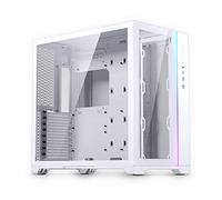 Magniumgear Neo Qube 2, Dual Chamber ATX Mid-tower, Digital-RGB Lighting, Tempered Glass Panels, White
