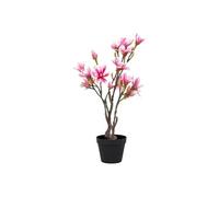 Magnolia à fleurs décoratif artificiel hauteur 74cm - MAGIOLIA -