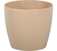 MAGNOLIA cache-pot plastique brillant d12x12cm