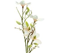 Magnolia Pêche 85cm Fleur artificielle Décoration Fleur de soie Bouquet de fleurs Mariage Printemps