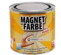 Magnosphere Peinture magnétique aimanté 5,0 litre - pour une surface d'10m² - 40m² - Peinture Aimant qui transforme un mur en surface ferromagnétique - Une revêtement mural réceptif à l'aimant