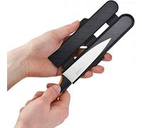 Magnosphere Protege-Lames aimantés pour Couteau Longueur 16,5 cm/Largeur 2.5 cm Noir - Qui protégeront à la Perfection Vos Couteaux, possibilité de Les Adapter à des Lames Plus Petites en Les coupant