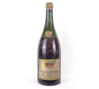 magnum 150 cl pouilly-fumé coopérative négoce xxx (soufflée) blanc 1949 - loire - centre