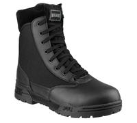 Magnum Classique Uniforme Bottes Complet Cuir Grand Cheville Lacet Bottes UK4-14