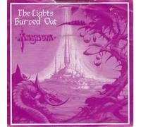 Magnum - LIGHTS BURNED OUT 7" (45) UK JET 1982 PRO B/W LONG DAYS BLACK NIGHTS (JET7020) PIC SLEEVE